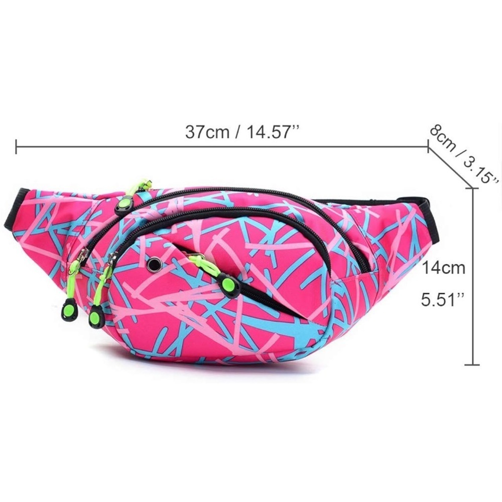Barbie retro Fanny Pack - Waist Chest Bag Adjustable Belt Chest Shoulder Pack - Picture 5 of 5